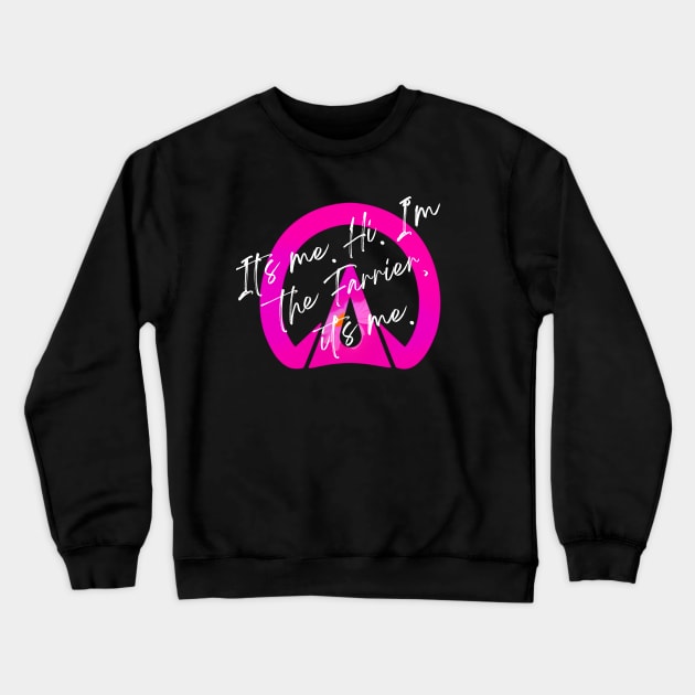 It's me, hi. I'm the Farrier, it's me! Crewneck Sweatshirt by 3DHoofcareDesigns